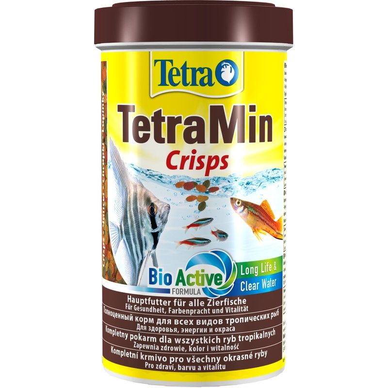 Корм для рыб TETRA Min pro crisps корм-чипсы для всех видов рыб 500мл tetra корма tetra корма корм для всех видов тропических рыб чипсы 110 г