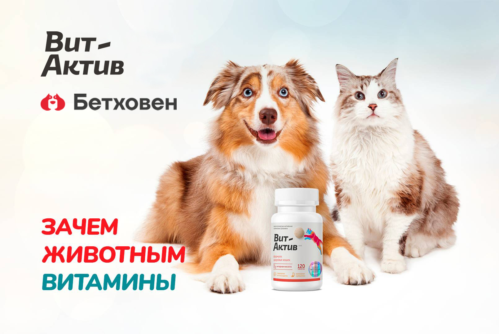 Зачем животным витамины?