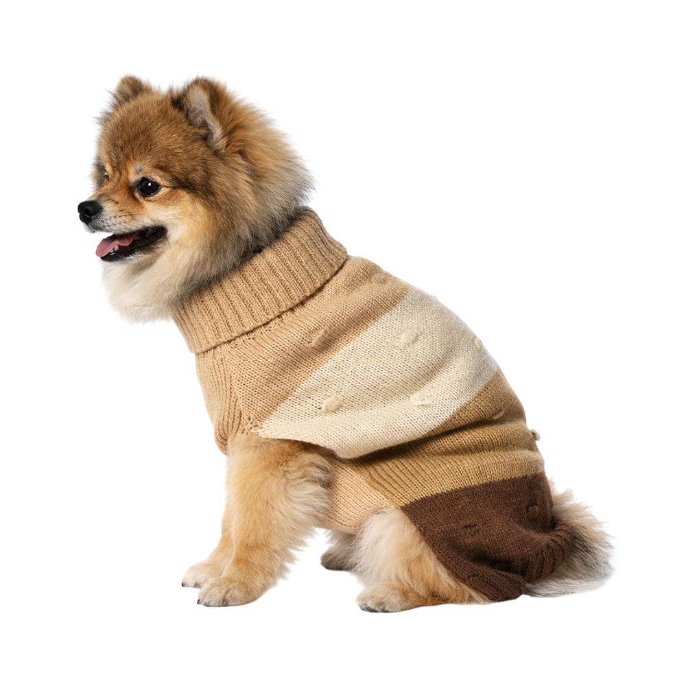 Свитер для собак Foxie Brown gradient разноцветный р. S (длина спины 30см, обхват груди 38-45см)