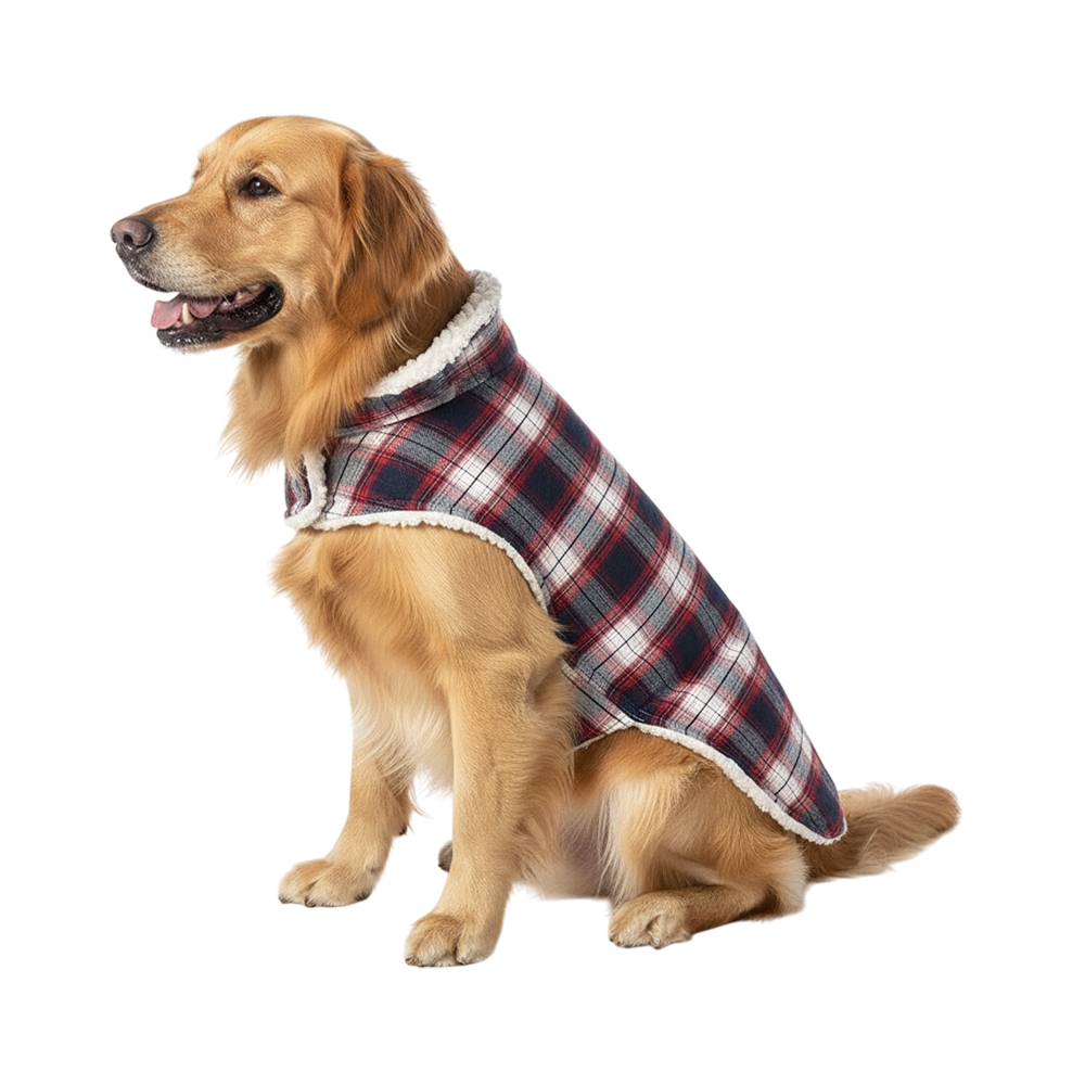 Попона для собак Foxie Logger красная р XL длина спины 45см 499₽