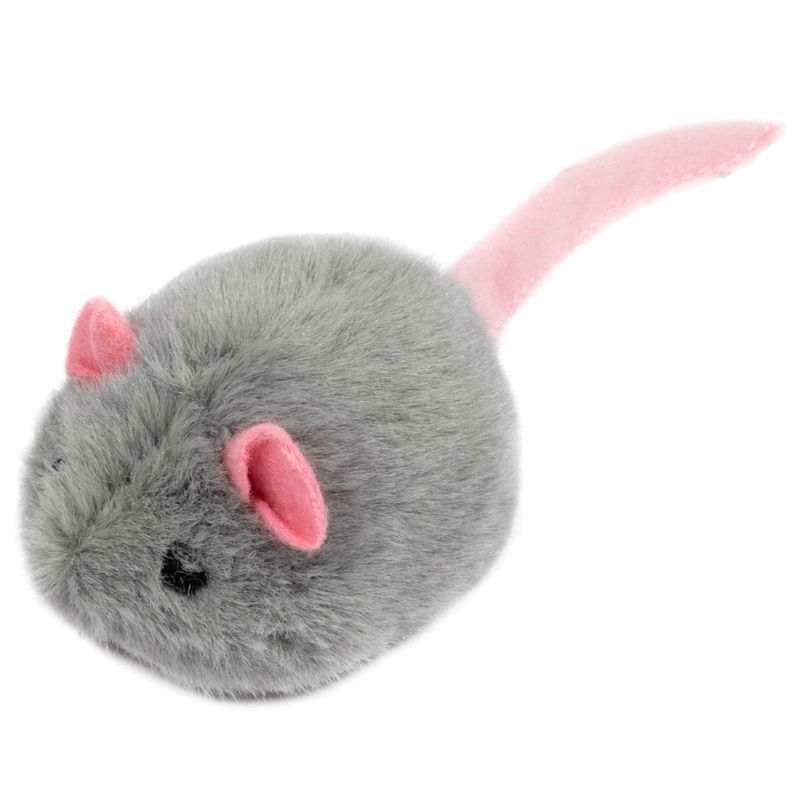 Игрушка для кошек GIGWI Мышка со звуковым чипом 6см, серия Melody Chaser игрушка для кошек gigwi мышка со звуковым чипом 15см серия melody chaser