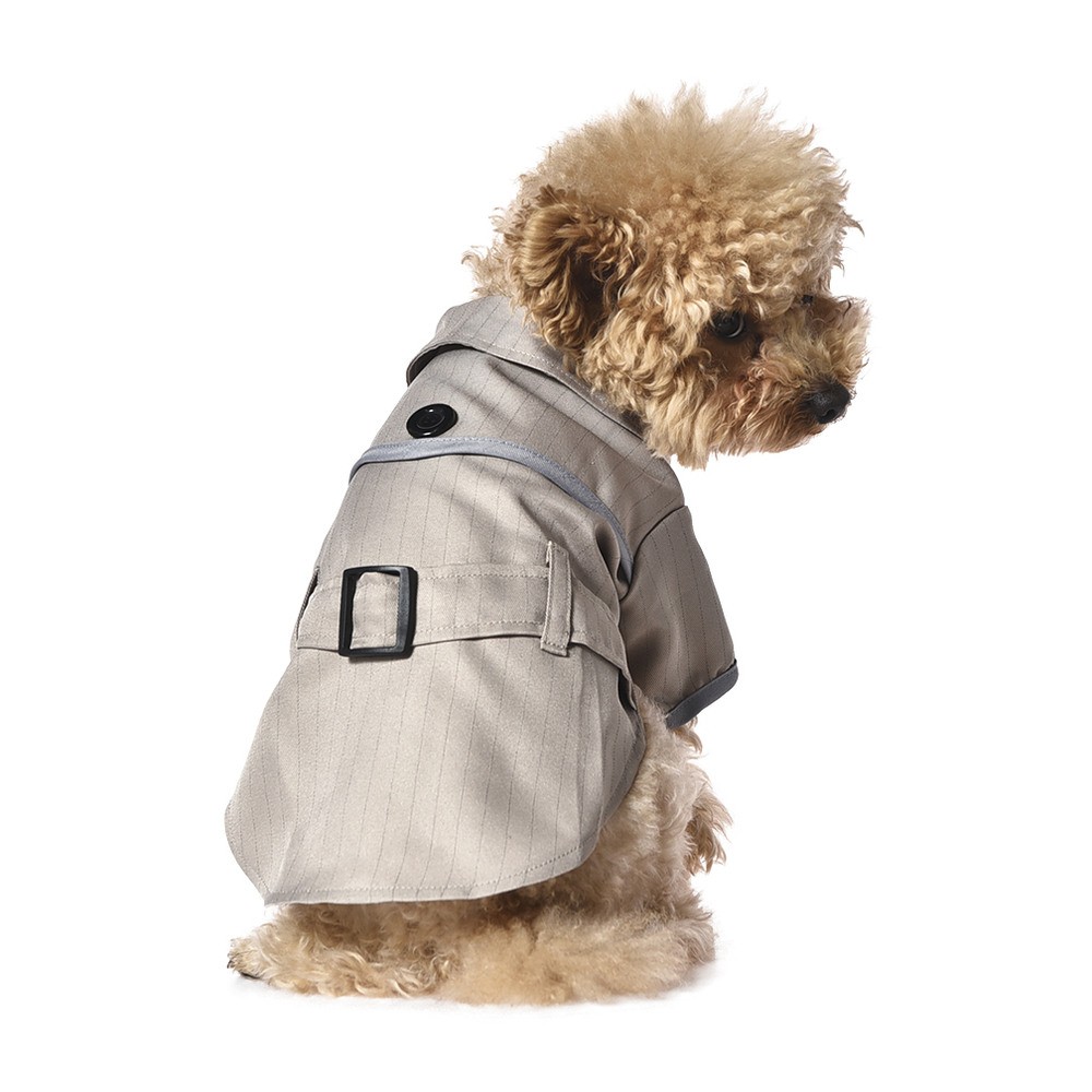 цена Куртка для собак Foxie Grace L (длина спины 40см, обхват груди 40-44см) бежевая