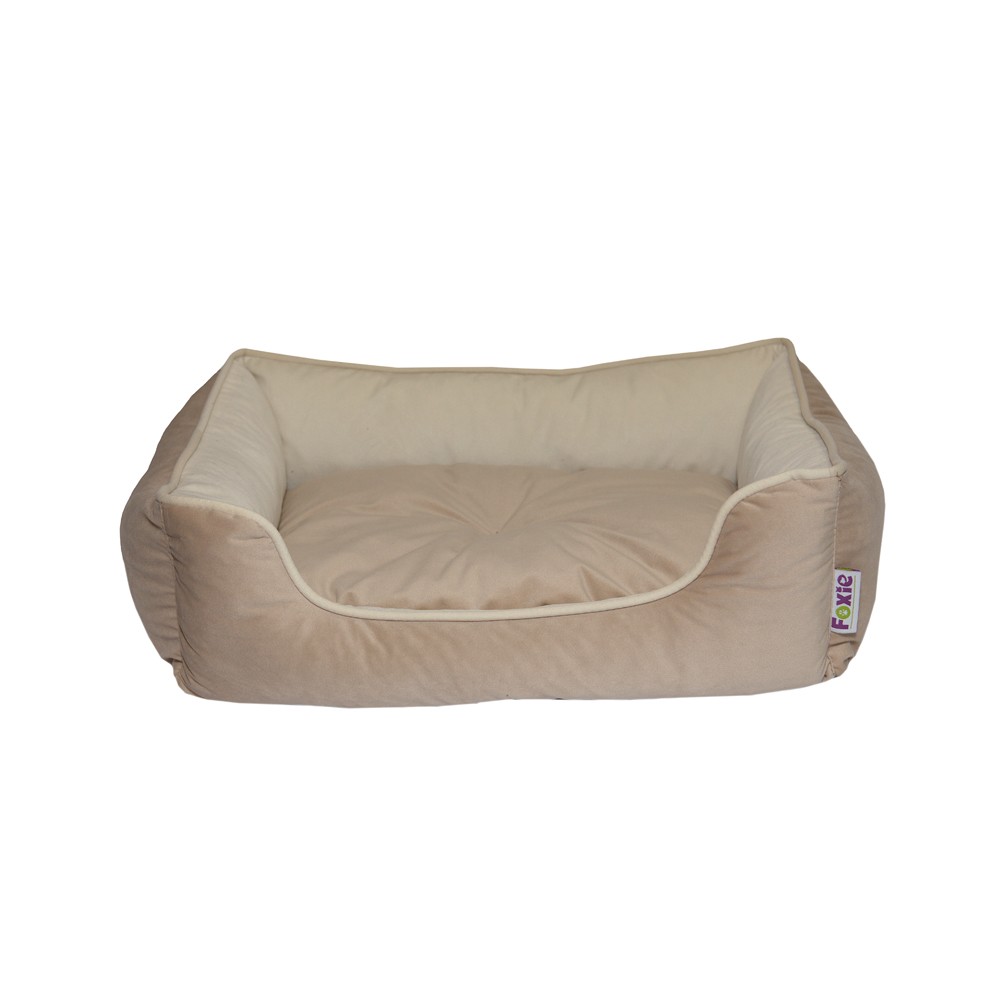 Лежак для животных Foxie Cream Milk 70x60см лежак для животных foxie prestige classic 70x60см коричневый