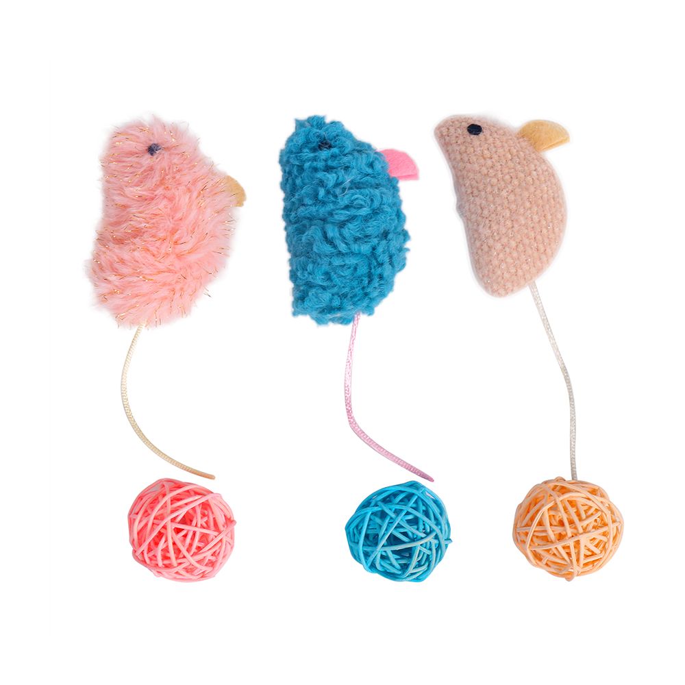 Игрушка для кошек CHOMPER Magical Набор Мышки и мячики 6 шт