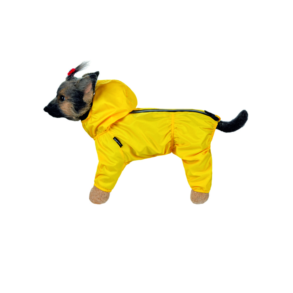 Дождевик для собак Dogmoda Мартин (желтый) 4 32см размер XL цена и фото