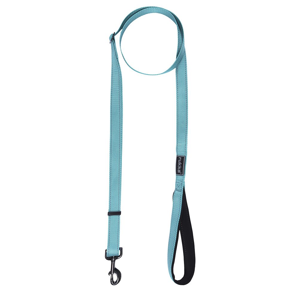 Поводок для собак RUKKA Bliss Leash 20мм/2м голубой поводок тросовый для собак trixie tracking leash черный