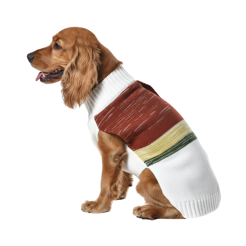 Свитер для собак Foxie Warmth and comfort разноцветный р. M (длина спины 35см, обхват груди 44-48см)