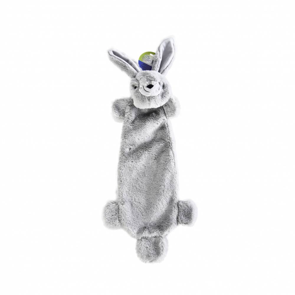 Игрушка для собак Foxie Кролик с шуршащей бумагой и пищалкой 54х24см плюш