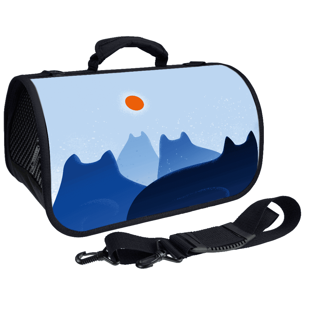 Сумка-переноска для животных Foxie Рассвет 50х25х28см