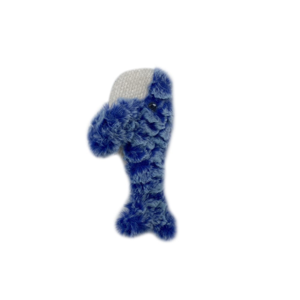 Игрушка для собак CHOMPER Galaxy Кит плюш размер S с пищалкой 18 см игрушка для собак chomper winter woodland бобер s 18 см с пищалкой и шуршалкой
