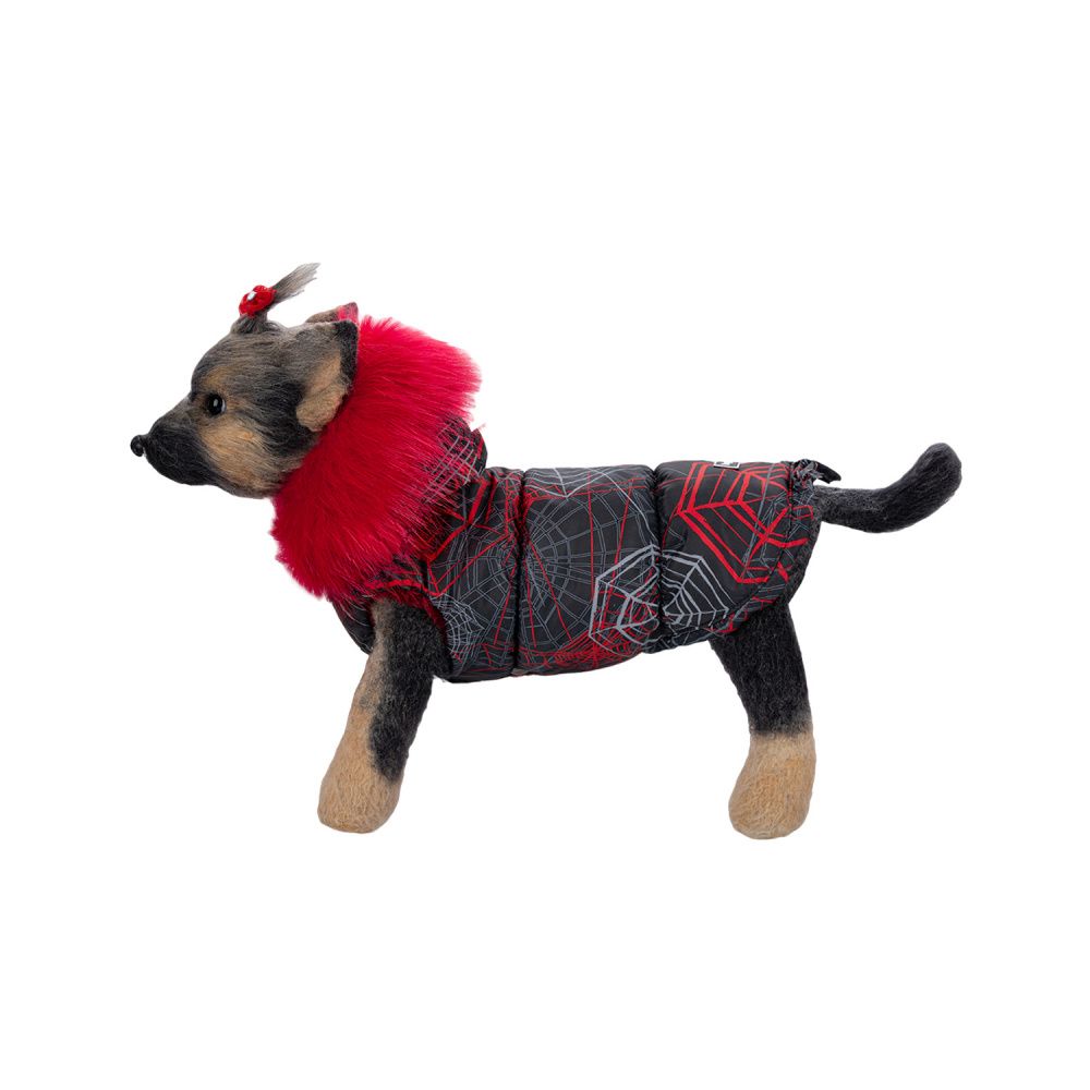 Куртка-аляска для собак Dogmoda Паутинка девочка-2 24см майка для собак happy puppy карамель 2 24см