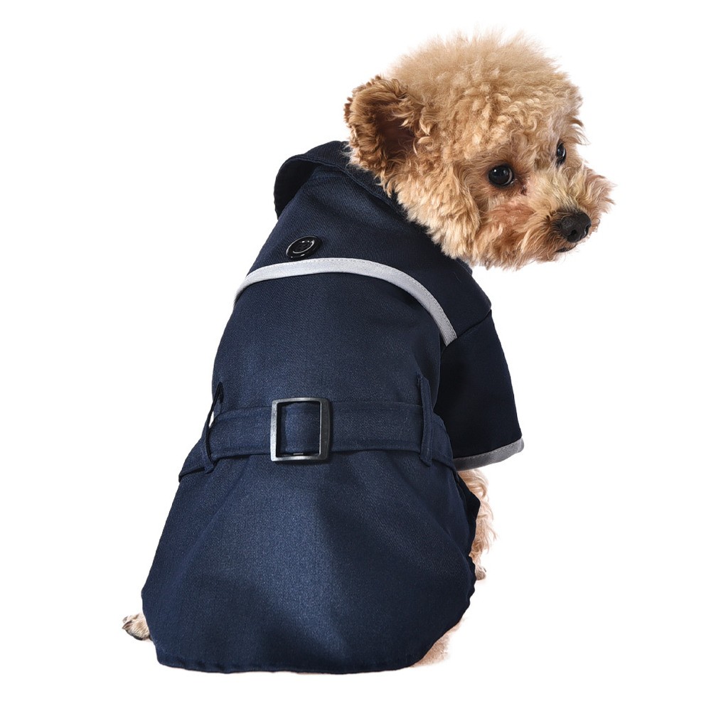 цена Куртка для собак Foxie Grace XL (длина спины 45см, обхват груди 44-48см) синяя