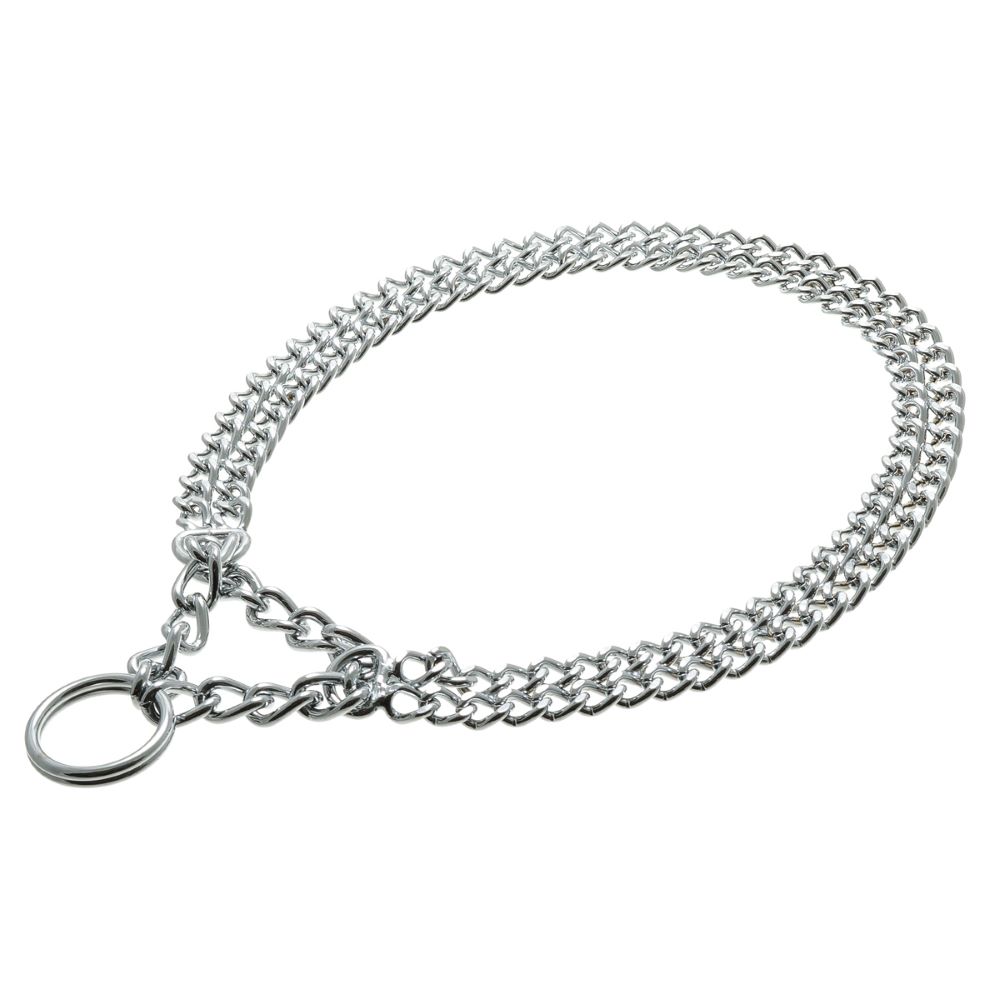 Удавка для собак V.I.PET двойная 2,5ммx24" (60см)