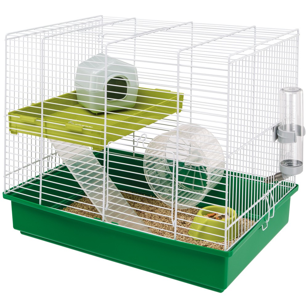 hamster cute warm winter miniature animal nest oval hamster pendant home hamster cage for gray hamster pet nest hamster hammock Клетка для грызунов FERPLAST HAMSTER DUO белая 46x29x37,5см
