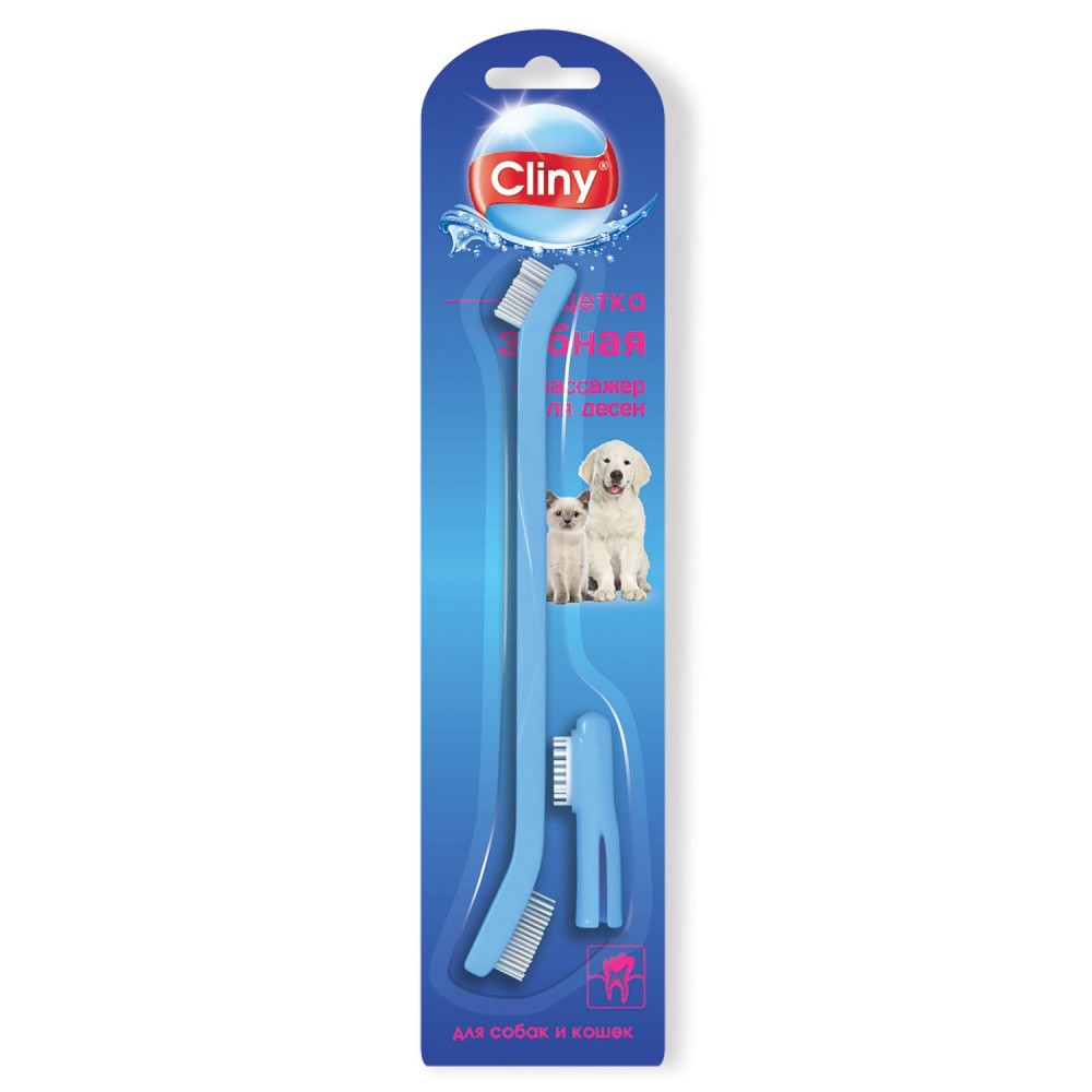 Зубная щетка + массажер для десен Cliny Экопром комплект цкт 35л премиум экопром