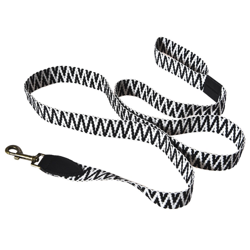 Поводок для собак Foxie Zebra 3,7х200см разноцветный