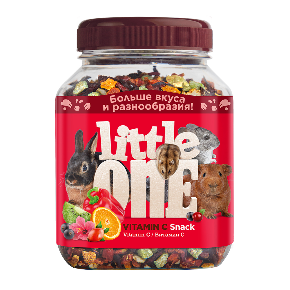 Лакомство для грызунов Little one Витамин С для декоративных животных 160г 495₽