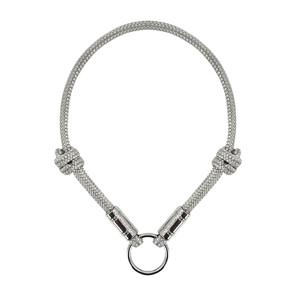 Ошейник для собак ZOO ONE для адресника круглый 3мм 18-30см серебро 471₽