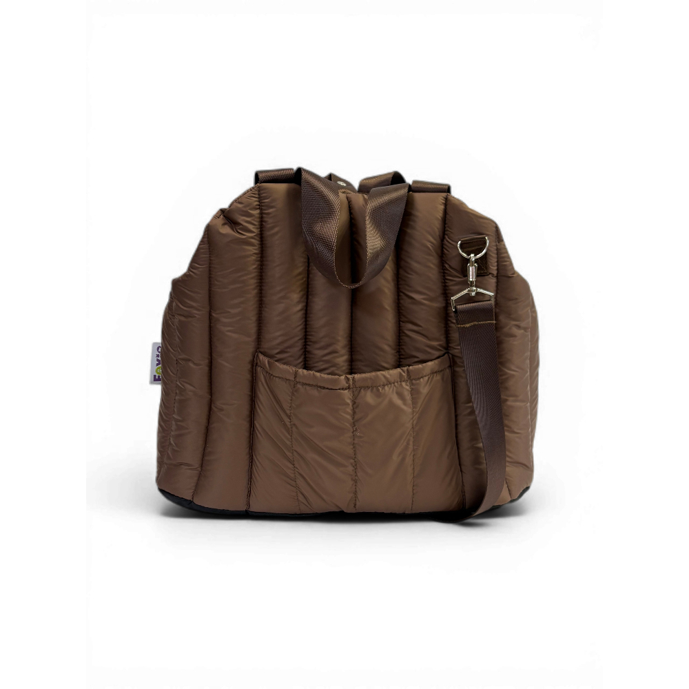 Сумка-переноска для животных Foxie Travel (Путешествие), цвет коричневый 40х33х22см