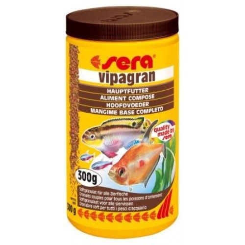 Корм для рыб SERA Vipagran 250мл корм для рыб sera granured nature для мелких плотоядных цихлид 250мл 135г