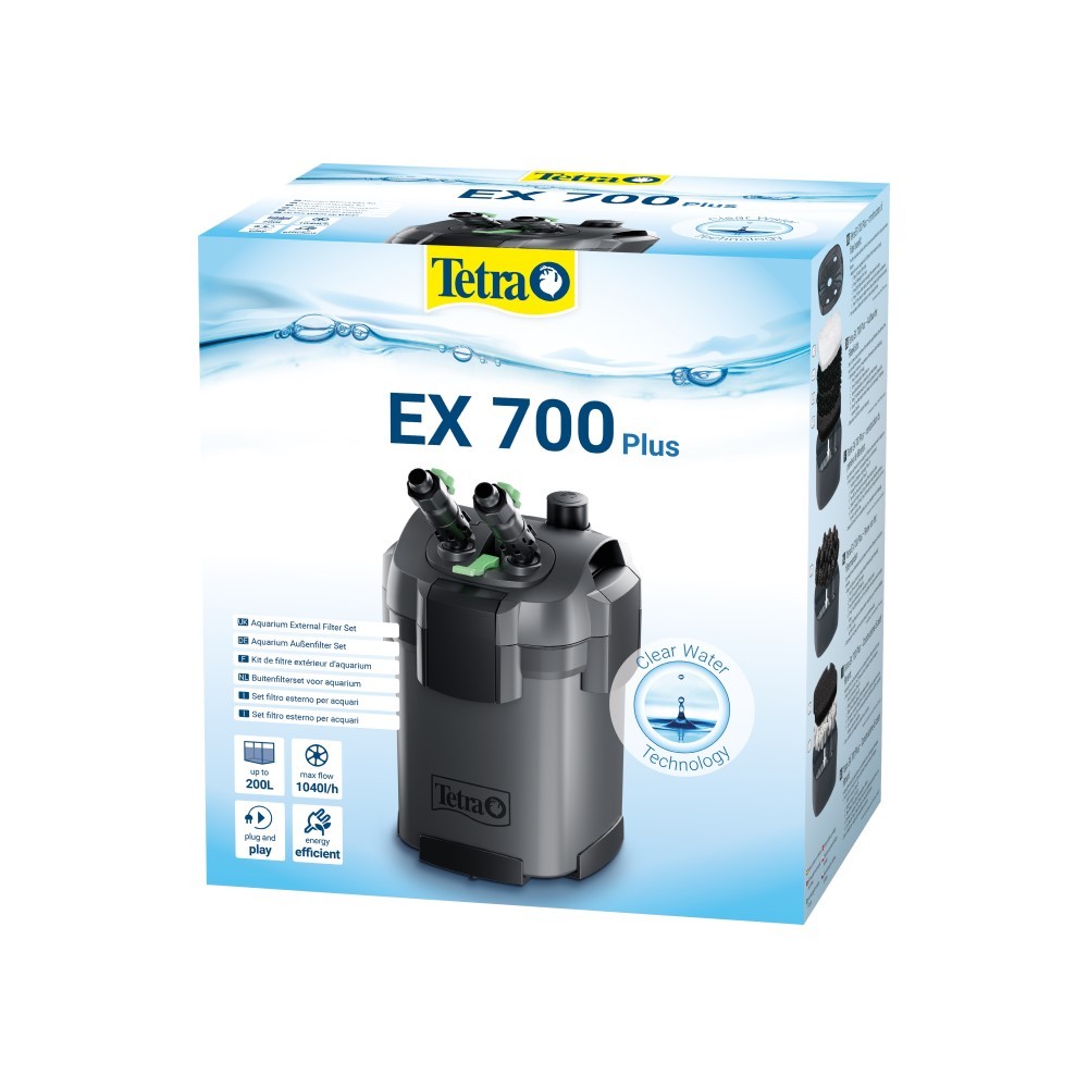 Фильтр TETRA внешний EX700 plus, 1040л/ч, 7,5Вт, на 100-200л