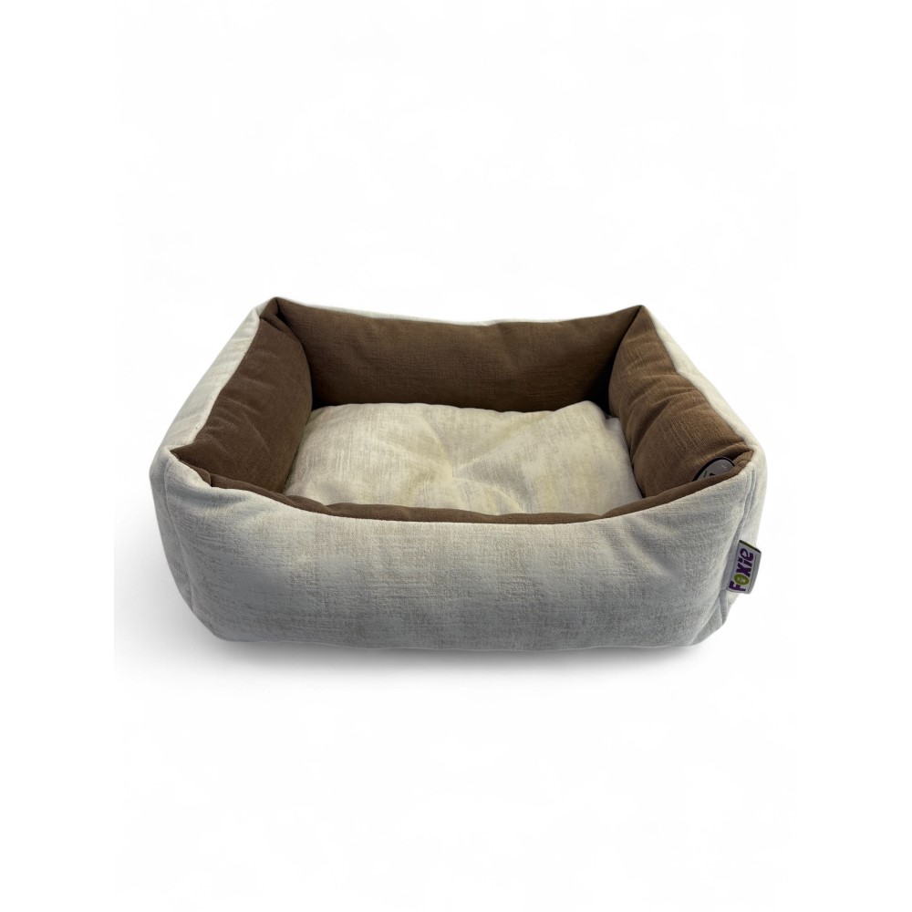 Лежак для животных Foxie Prime fit 60х50см дымчатый белый 3820₽