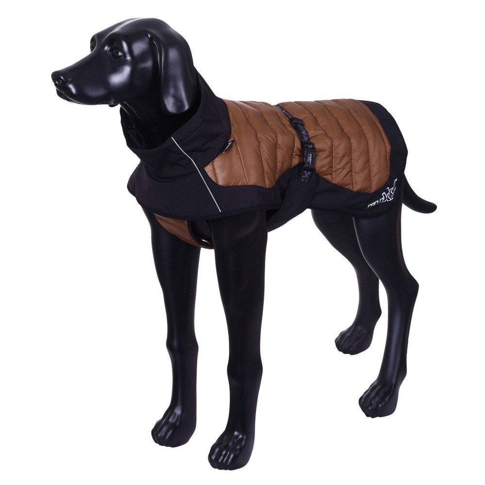 цена Куртка для собак RUKKA Airborn Hybrid зимняя Размер 65см XXXL коричневая