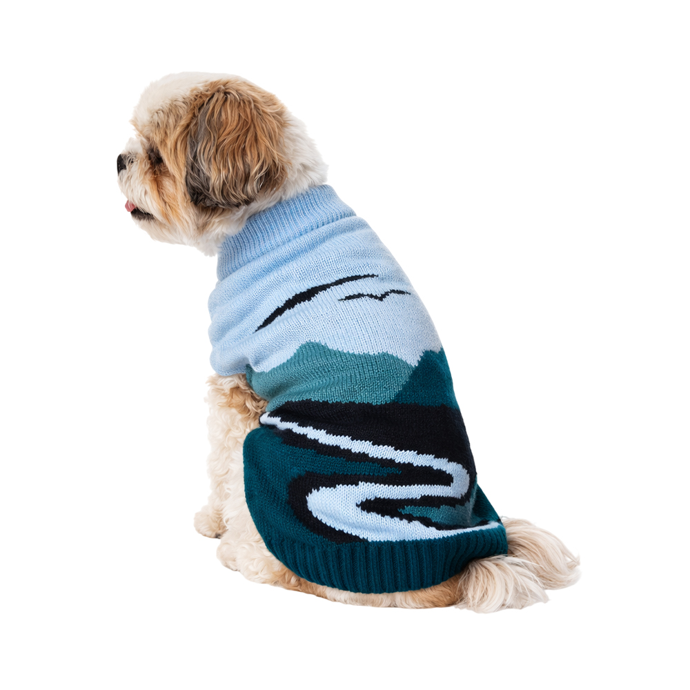 Свитер для собак Foxie Mountains разноцветный р. S (длина спины 30см, обхват груди 38-45см)