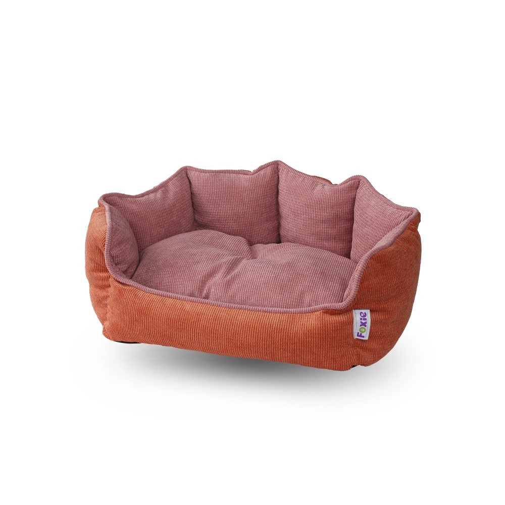 Лежак для животных Foxie Dream Shell 53x46см оранжевый