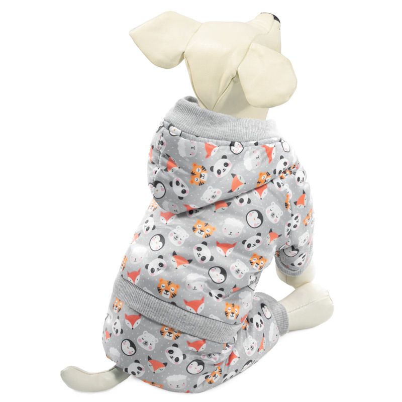 Комбинезон для собак TRIOL Веселые мордашки зимний XXL, размер 45см nobby игрушка для собак мячики мордашки