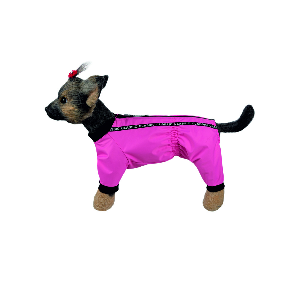 цена Дождевик для собак Dogmoda Мартин девочка (розовый) 5 37см размер XXL