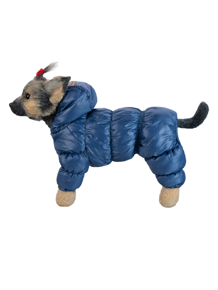 Пуховик для собак Dogmoda Тренд синий-3 размер L 2210₽