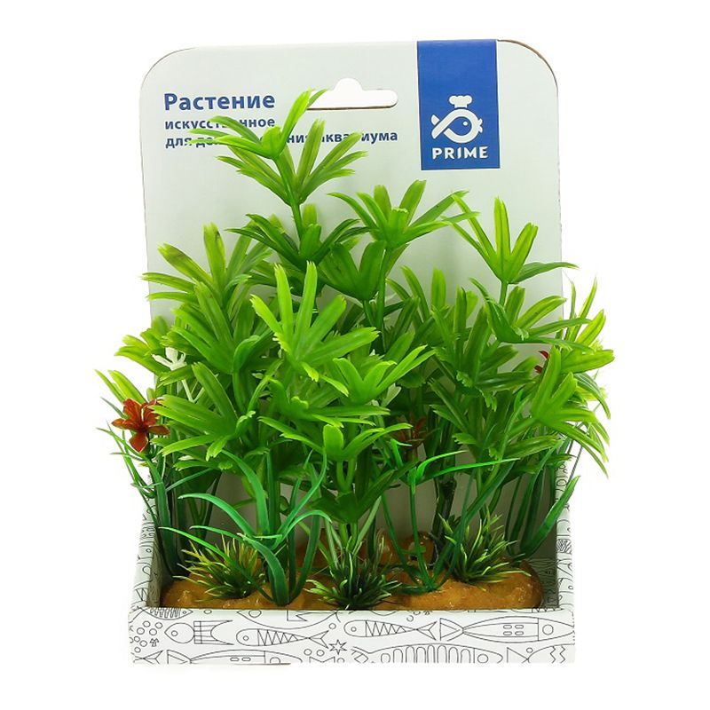 Композиция из пластиковых растений PRIME 2 15см композиция из пластиковых растений prime 2 15см