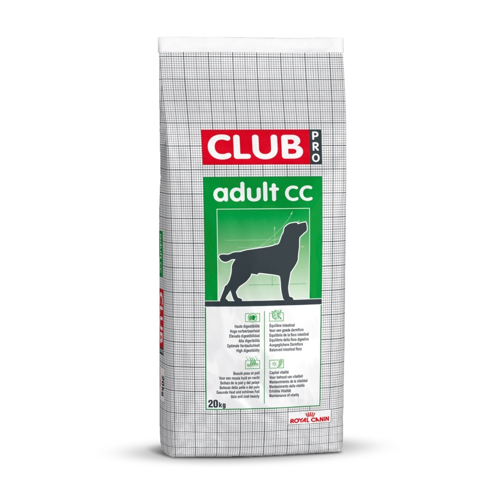 Корм для собак ROYAL CANIN Club Adult CC Pro сух. 20кг