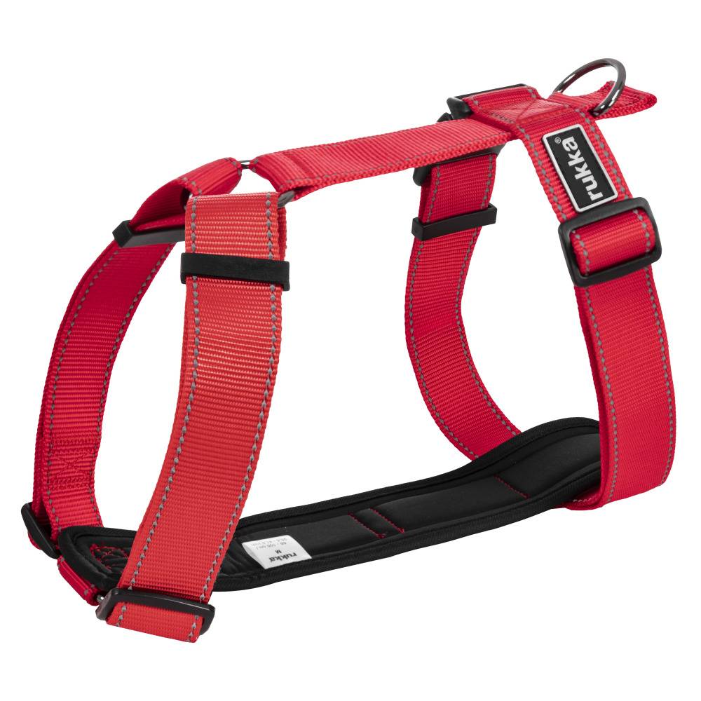 спасательный жилет для собак rukka pets safety life vest оранжевый l Шлейка для собак RUKKA Pets Form красная L