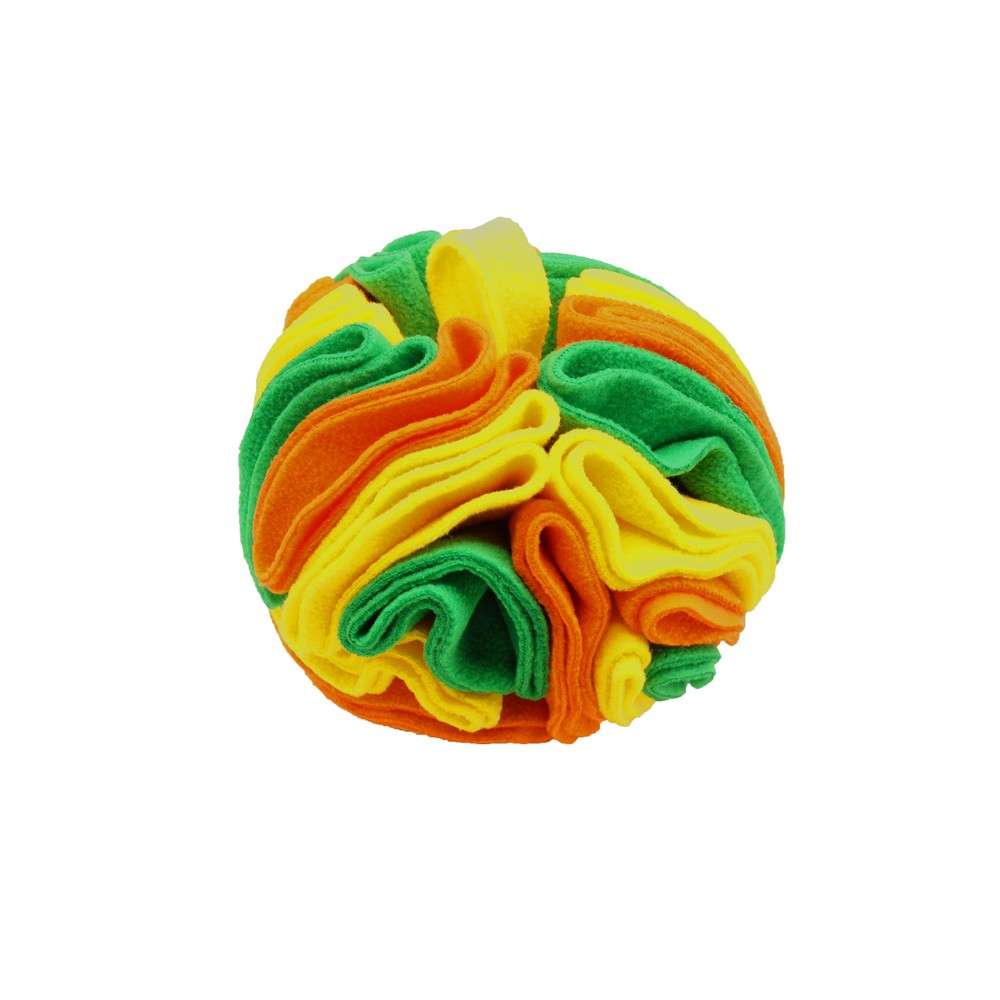 Игрушка для собак GoSi Линия нюхательный мяч трехцветный 15см