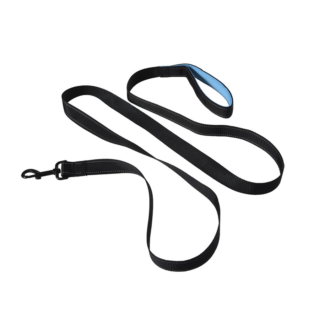 Поводок для собак Foxie Double L 2,5х200см синий