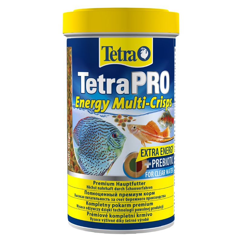 Корм для рыб TETRA PRO Energy корм-чипсы для всех видов рыб для доп.энергии 500мл фотографии