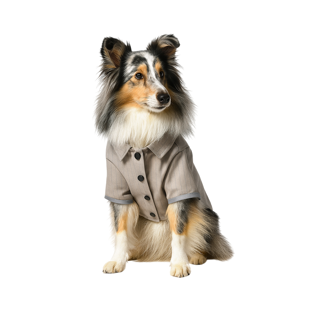 Куртка для собак Foxie Grace бежевая р M длина спины 35см обхват груди 36-40см 605₽