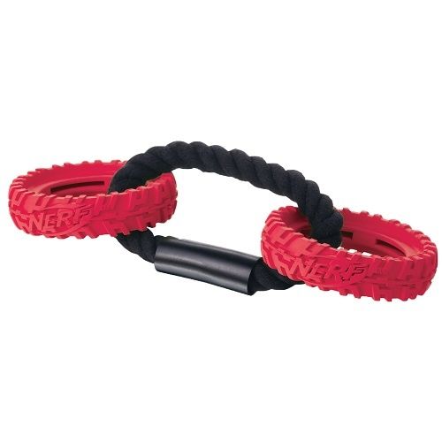 Игрушка для собак NERF Шина с ручкой 27,5см