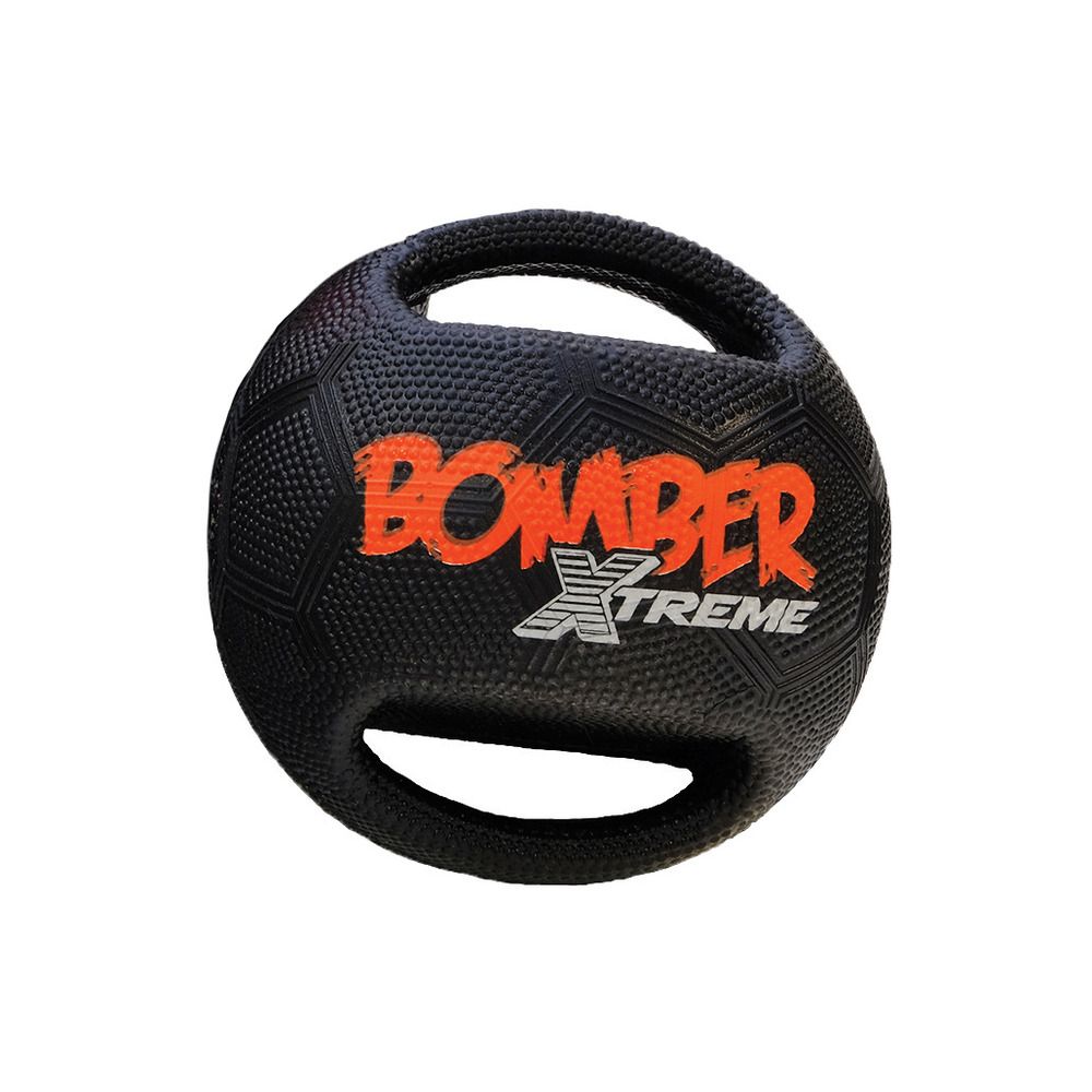Игрушка для собак HAGEN Bomber Мяч Экстрим черный малый 11,4см игрушка хаген серия bomber мяч светящийся с ручкой на веревке черный 12 7см h80828