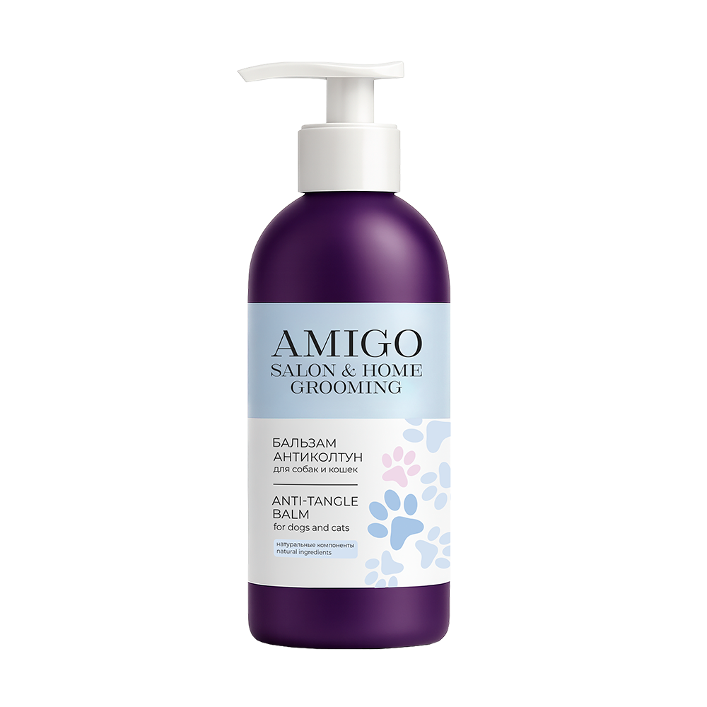 Бальзам-антиколтун AMIGO для собак и кошек 300мл 517₽