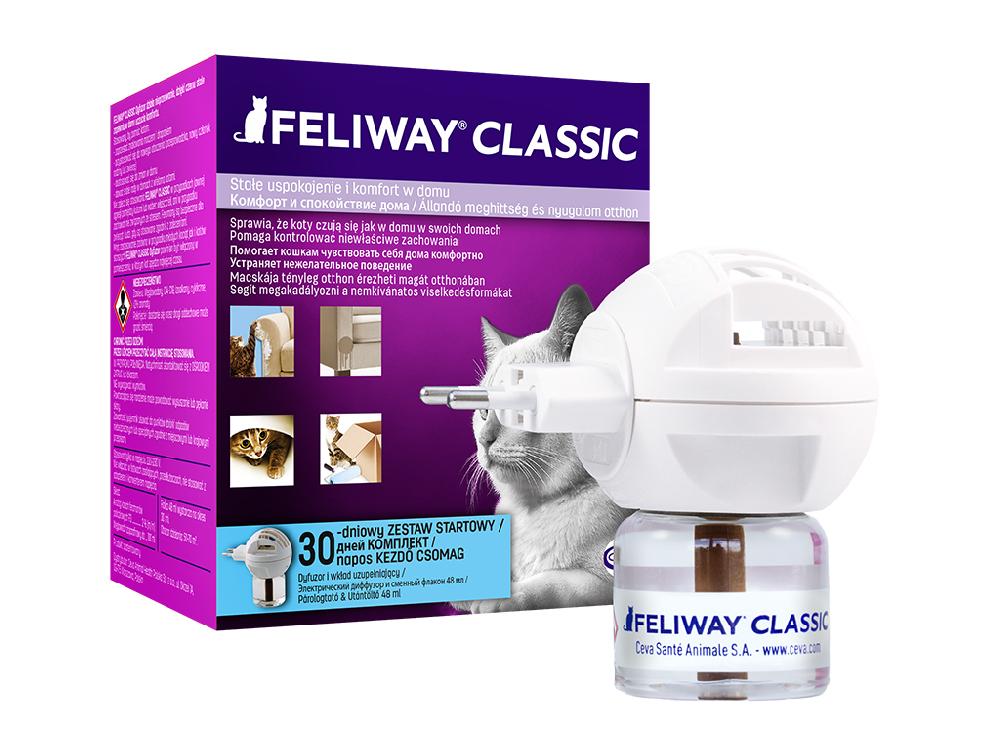 Модулятор поведения кошек CEVA Feliway флакондифузор 48мл 5270₽