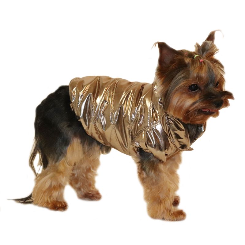 Куртка для собак YORIKI Бронза унисекс XL 32 см