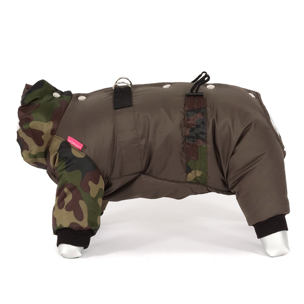 Комбинезон для собак YORIKI Десант мальчик р. XL, 32см