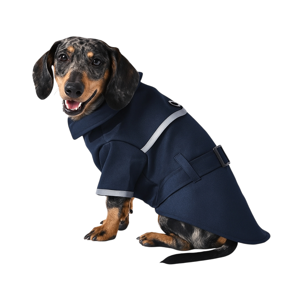 Куртка для собак Foxie Grace синяя р L длина спины 40см обхват груди 40-44см 656₽