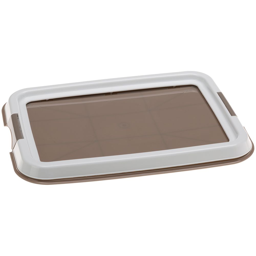 подставка ferplast glam tray small с двумя мисками 800 мл 0 8 л серый Туалет для собак FERPLAST Hygienic Pad Tray Small (под пеленку)