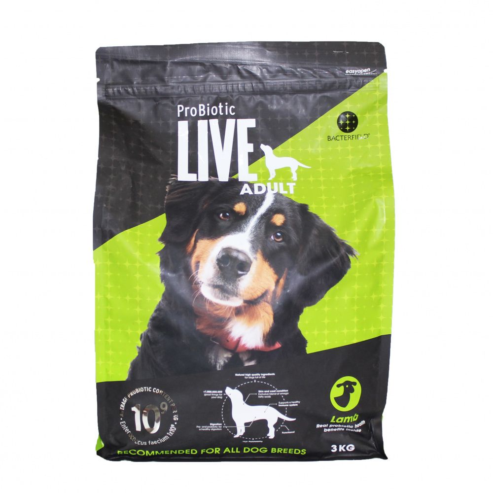 Корм для собак Probiotic LIVE ягненок сух. 3кг цена и фото