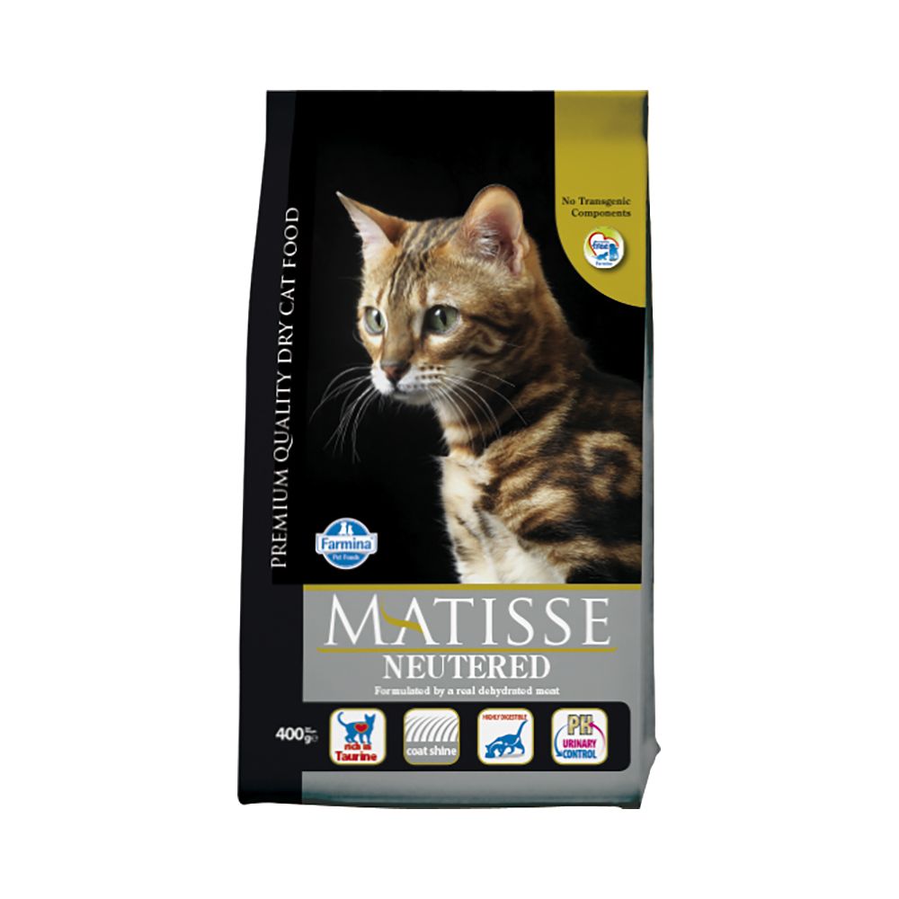 Корм для кошек FARMINA Matisse Neutered для стерилизованных и  кастрированных сух. купить в интернет-магазине Бетховен