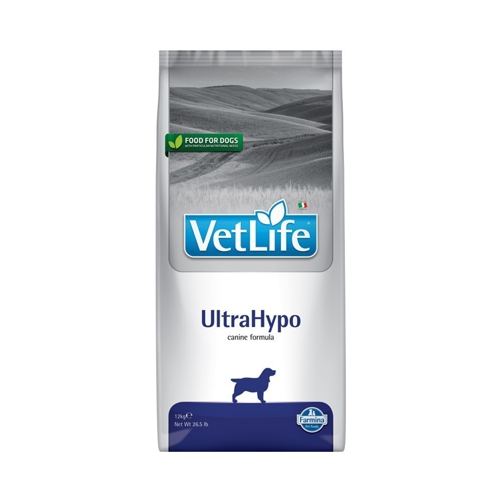Корм для собак Farmina Vet Life Natural Diet при аллергии с гидролиз.белка рыбы и рис.крахм.сух.12кг